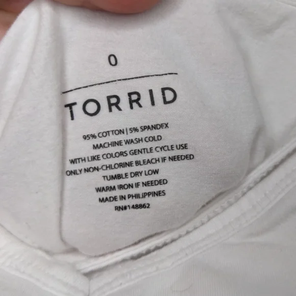 Torrid Women's White Foxy Strappy Cami Top 🤍 - Picture 6 of 14